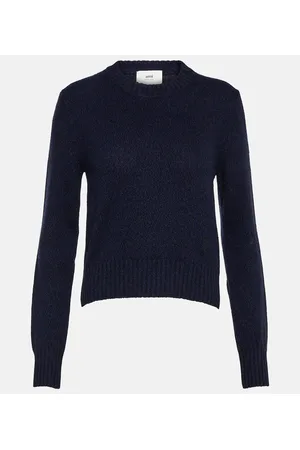 Ami Pullover Ami de Cœur in misto cashmere