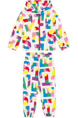 Stella McCartney Felpa e pantaloni sportivi con stampa