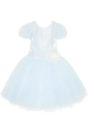 MONNALISA Abito in tulle con paillettes