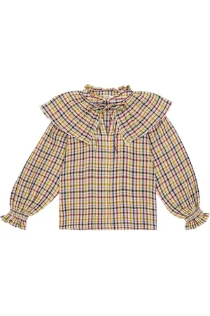 The New Society Blusa Berenice in cotone a quadri