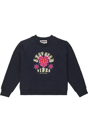 Scotch&Soda Felpa in jersey di cotone con ricamo