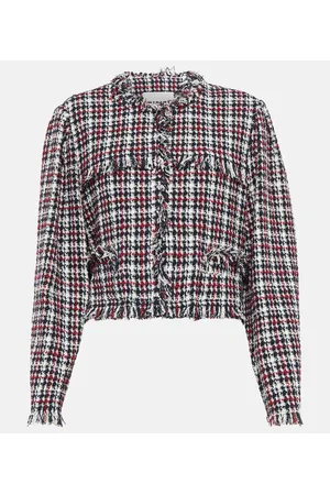 Marant Etoile Giacca in tweed di misto cotone