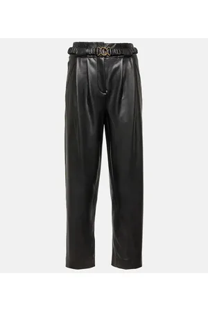 VERONICA BEARD Pantaloni Coolidge in similpelle