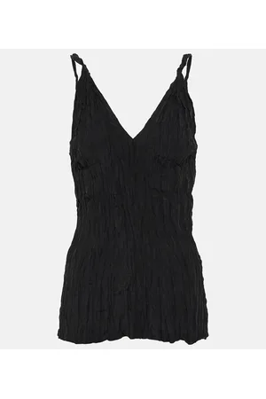 Totême Top in seta con scollo a V