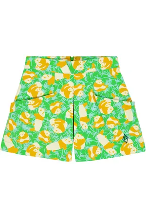 The Animals Observatory Shorts Monkey in cotone con stampa