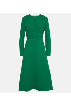 EMILIA WICKSTEAD Abito midi Elta in crêpe