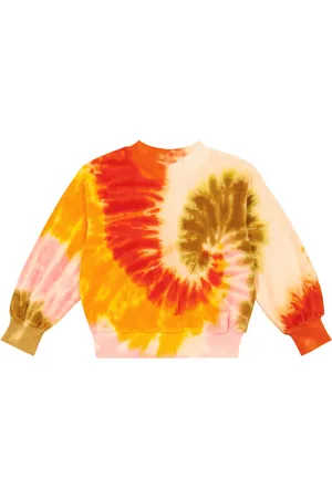 Molo Felpa Marge tie-dye in velluto