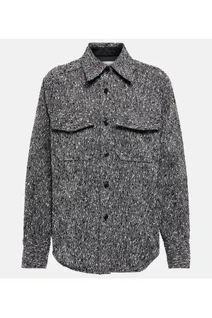 Victoria Beckham Camicia utility in bouclé
