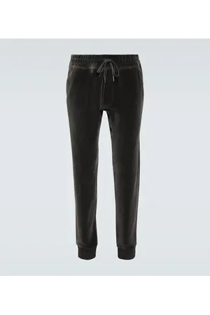 Tom Ford Pantaloni sportivi in spugna di cotone