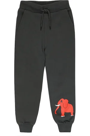 Mini Rodini Pantaloni sportivi in cotone con stampa