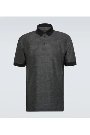 Giorgio Armani Polo in cotone e seta