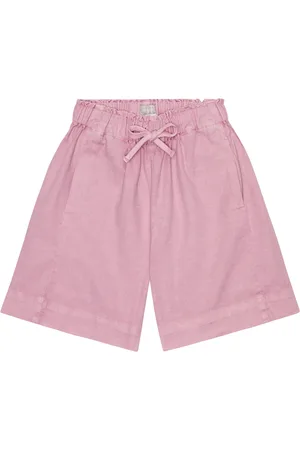 Il gufo Shorts in misto cotone