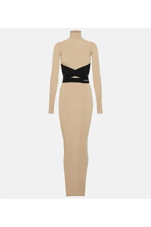 Alaïa Alaïa Abito lungo in jersey