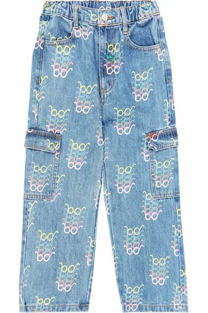 Jelly Mallow Jeans cargo con stampa