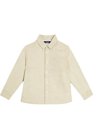 Jacquemus Camicia Boulanger in lino e cotone