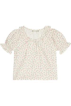 The New Society Blusa Judah in cotone con stampa