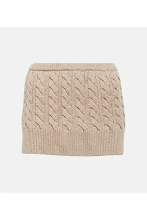 CHRISTOPHER ESBER Minigonna in lana e cashmere