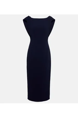EMILIA WICKSTEAD Abito midi Maliya in crêpe