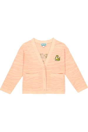 Kenzo Cardigan in cotone con ricamo