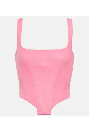 Stouls Bustier in pelle