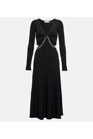 Simkhai Abito midi Kathryn in maglia a coste
