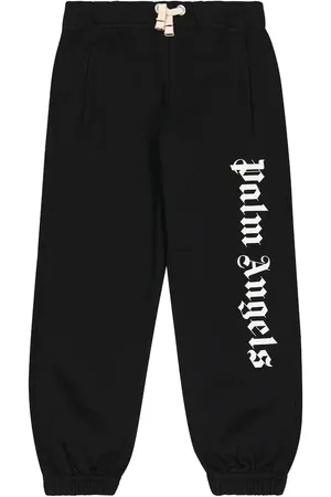 Palm Angels Pantaloni sportivi in jersey di cotone