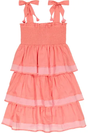 ZIMMERMANN Abito Tiggy in cotone a balze