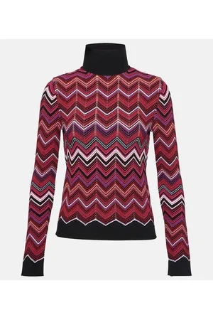 Missoni Dolcevita in maglia a zig-zag
