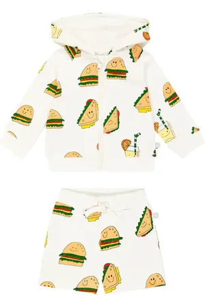 Stella McCartney Baby - Felpa e shorts in cotone