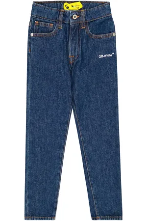 OFF-WHITE Jeans slim con stampa