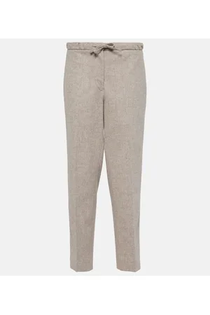 Jil Sander Pantaloni regular in lana vergine