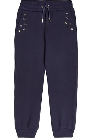 Chloé Chloé Kids Pantaloni sportivi in jersey di cotone