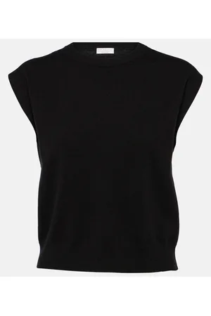 Brunello Cucinelli Gilet in cashmere a coste
