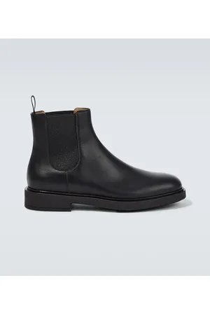 Gianvito Rossi Stivaletti Chester in pelle