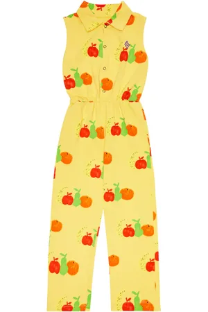 The Animals Observatory Jumpsuit Grasshopper in cotone