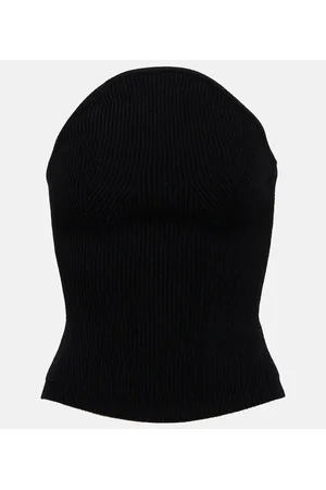 Khaite Bustier Jericho in maglia a coste