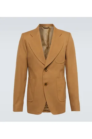 WALES BONNER Blazer Starline in cotone e cashmere