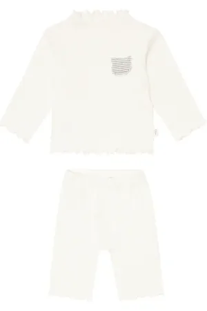 Il gufo Baby - Top e shorts in jersey
