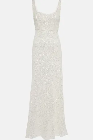RIXO London Bridal - Abito lungo Megan con paillettes