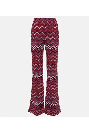 Missoni Pantaloni regular a zig-zag