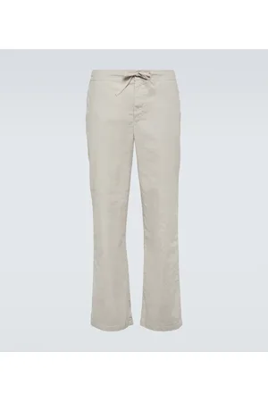 Frescobol Carioca Pantaloni regular Mendes in misto lino