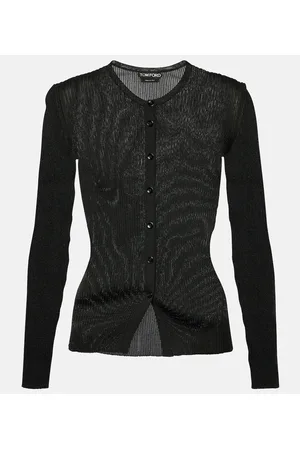 Tom Ford Cardigan in maglia a coste