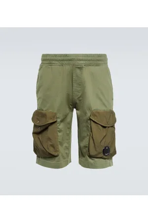 C.P. Company Shorts cargo in jersey di cotone