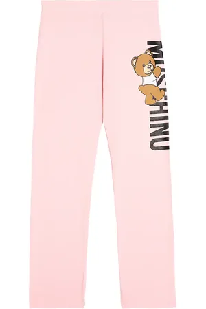 Moschino Leggings Teddy Bear in jersey