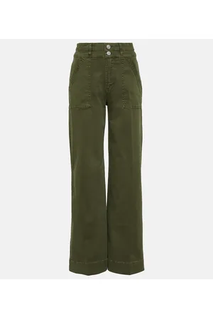 Frame Jeans a vita alta e gamba larga