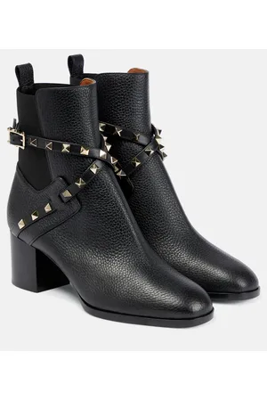 VALENTINO GARAVANI Stivaletti Rockstud in pelle