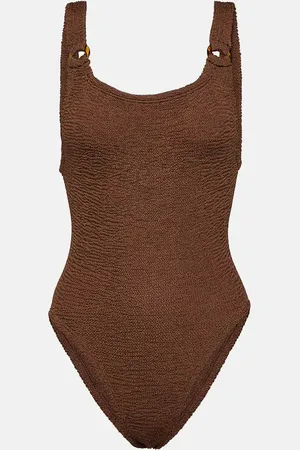 Hunza G Costume intero Square Neck