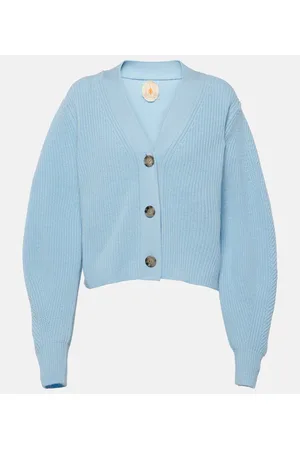 Jardin des Orangers Cardigan cropped in lana e cashmere