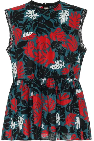 Marni Top in lino e cotone