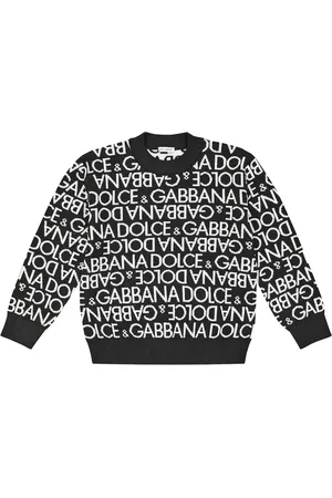 Dolce & Gabbana Pullover in lana vergine con intarsi